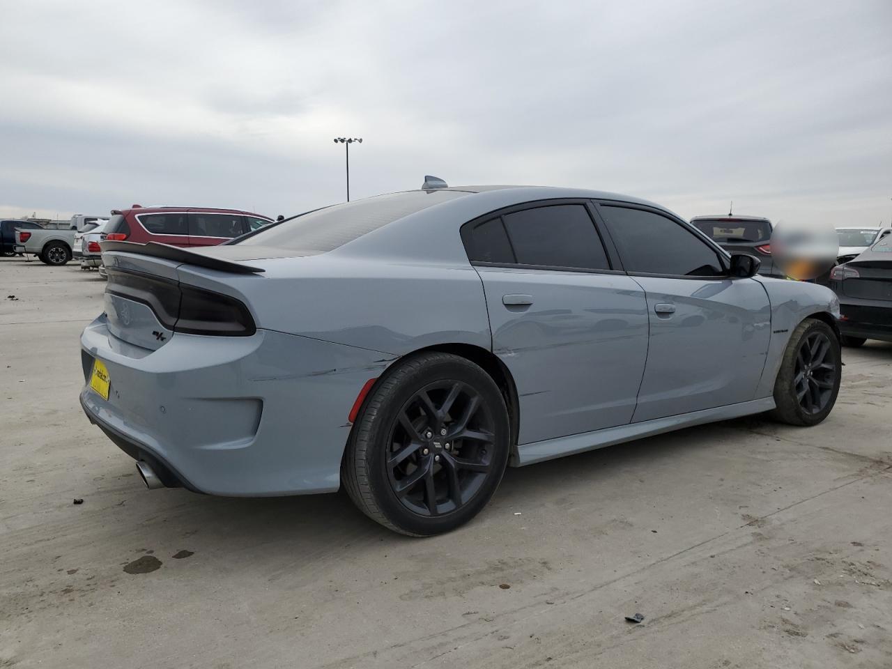 2020 Dodge Charger VIN 2C3CDXCT2LH232393 Copart auction photo, front end / hail damage thumbnail 3