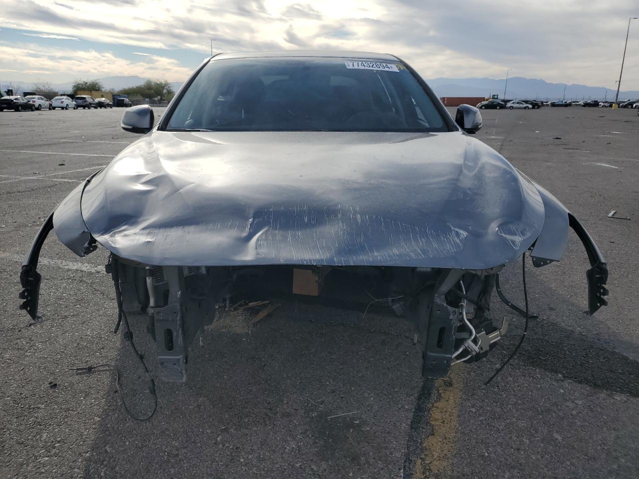 2018 Infiniti Q50 VIN JN1EV7AP9JM366693 Copart auction photo, vandalism / all over damage thumbnail 5