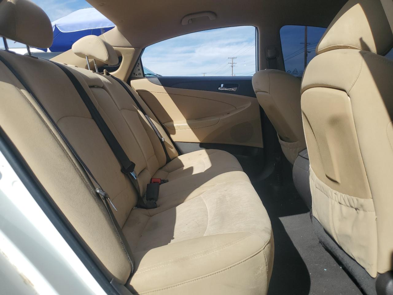2013 Hyundai Sonata VIN 5NPEB4AC1DH726636 Copart auction photo, stripped damage thumbnail 10