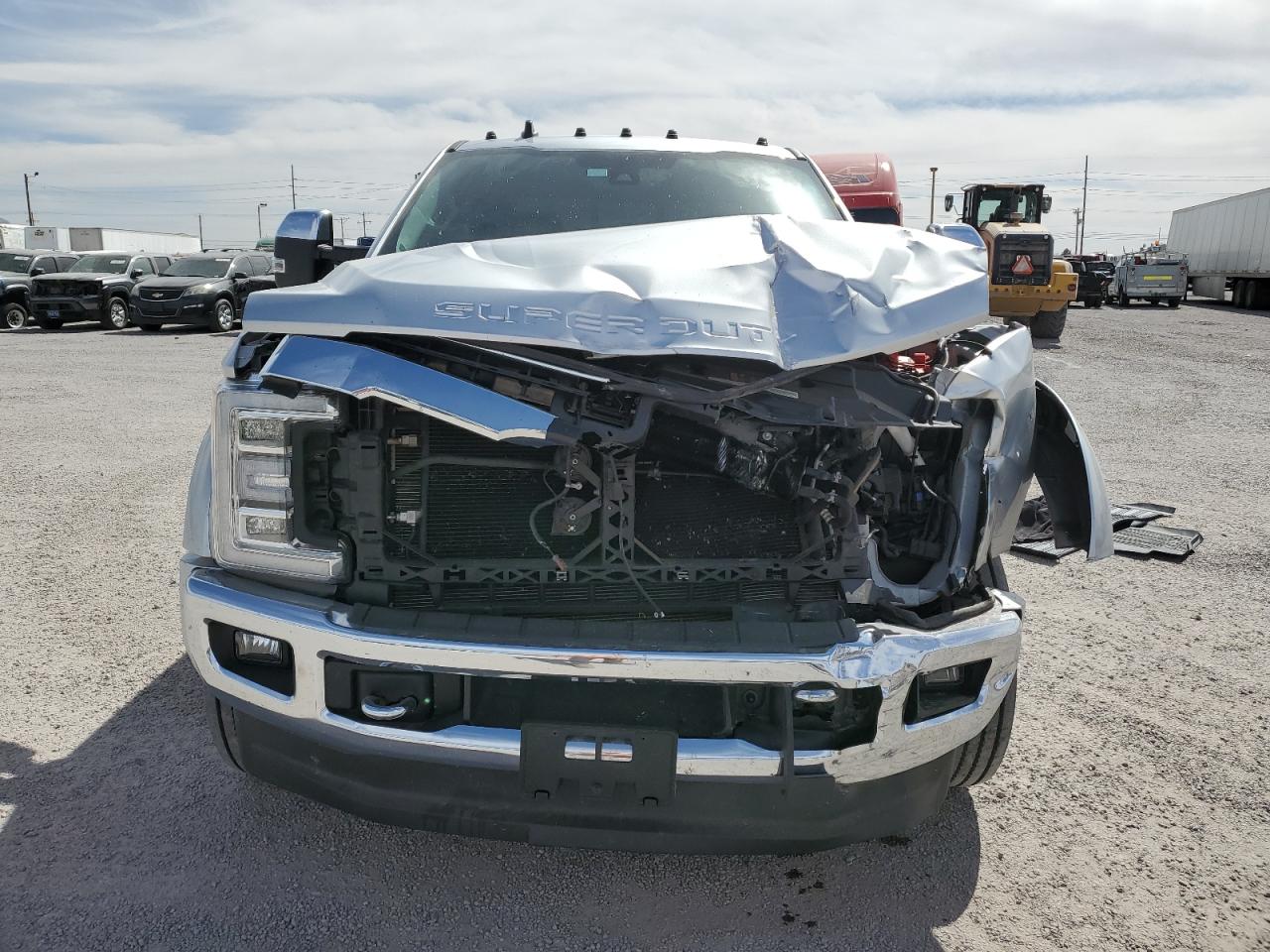 2019 Ford F450 VIN 1FT8W4DT1KEG71809 Copart auction photo, front end damage thumbnail 5
