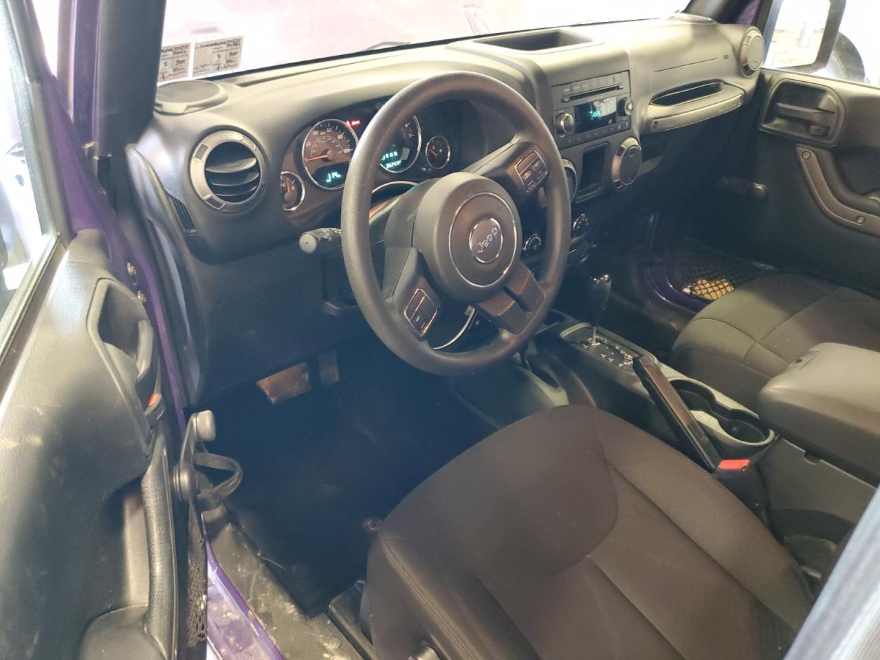 2017 Jeep Wrangler VIN 1C4AJWAG0HL734325 Copart auction photo, front end damage thumbnail 8