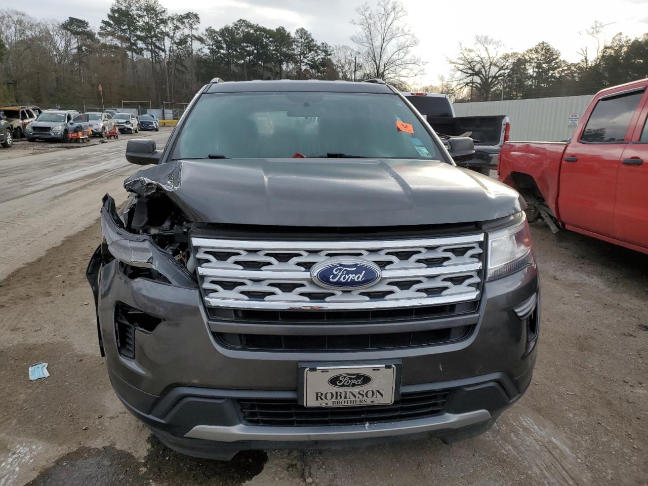 2019 Ford Explorer VIN 1FM5K7DH9KGA44660 Copart auction photo, all over damage thumbnail 5