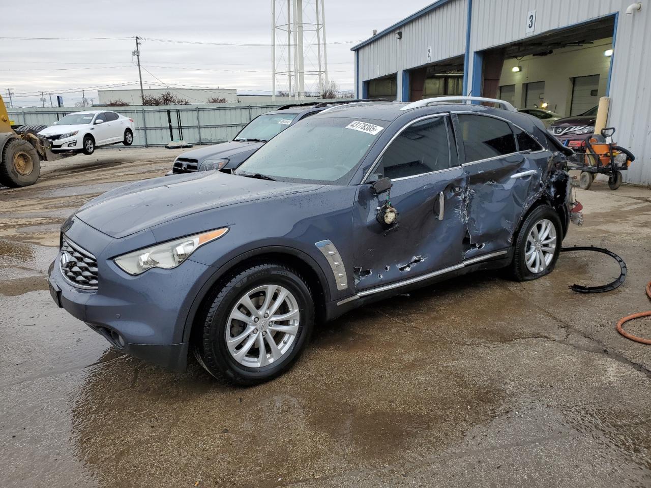 2011 Infiniti FX VIN JN8AS1MW0BM730820 - Copart auction photo
