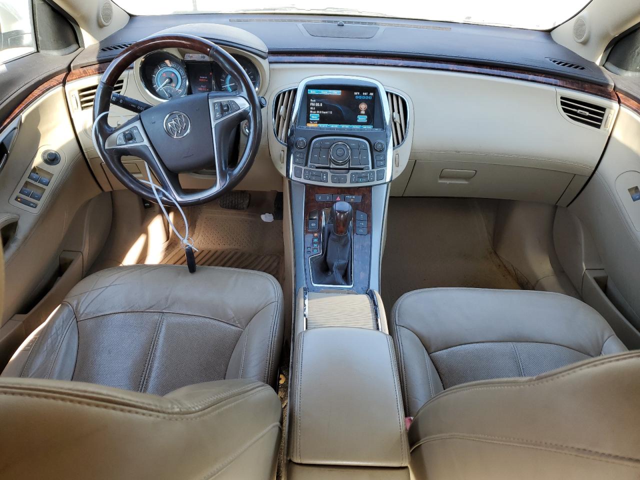 2013 Buick LaCrosse VIN 1G4GF5E31DF271662 Copart auction photo, front end / minor dent/scratches damage thumbnail 8