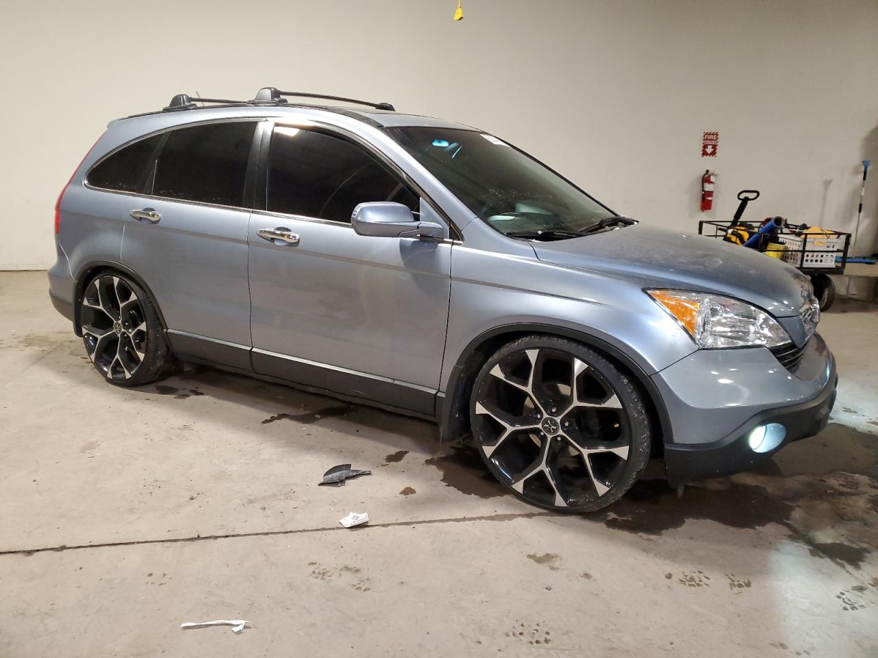 2008 Honda CR-V VIN JHLRE48538C064532 Copart auction photo, side damage thumbnail 4