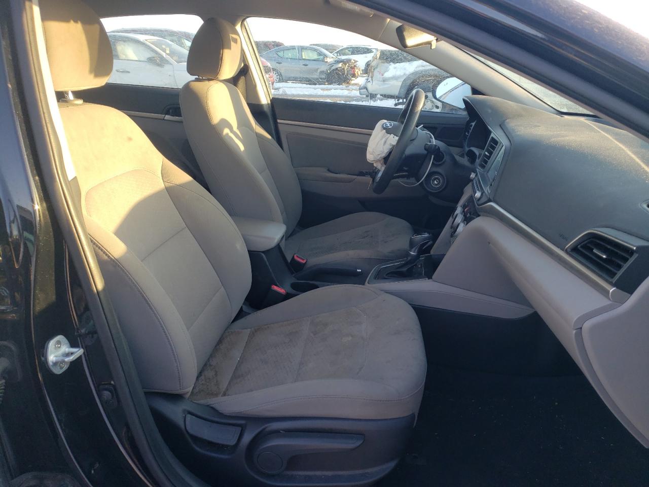 2019 Hyundai Elantra VIN 5NPD84LF7KH458254 Copart auction photo, front end / rear end damage thumbnail 7