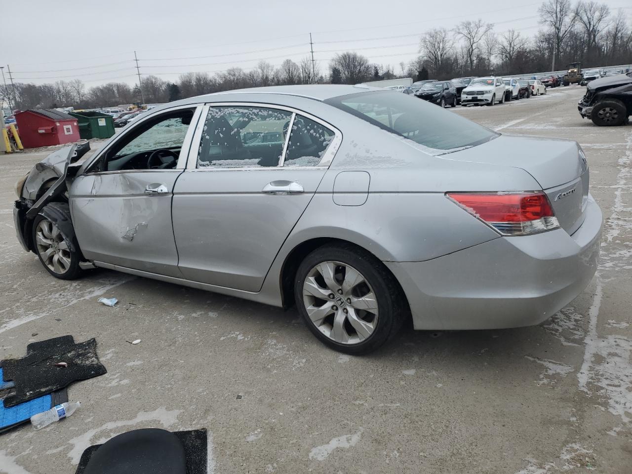 2009 Honda Accord VIN 1HGCP26899A096480 Copart auction photo, front end / side damage thumbnail 2