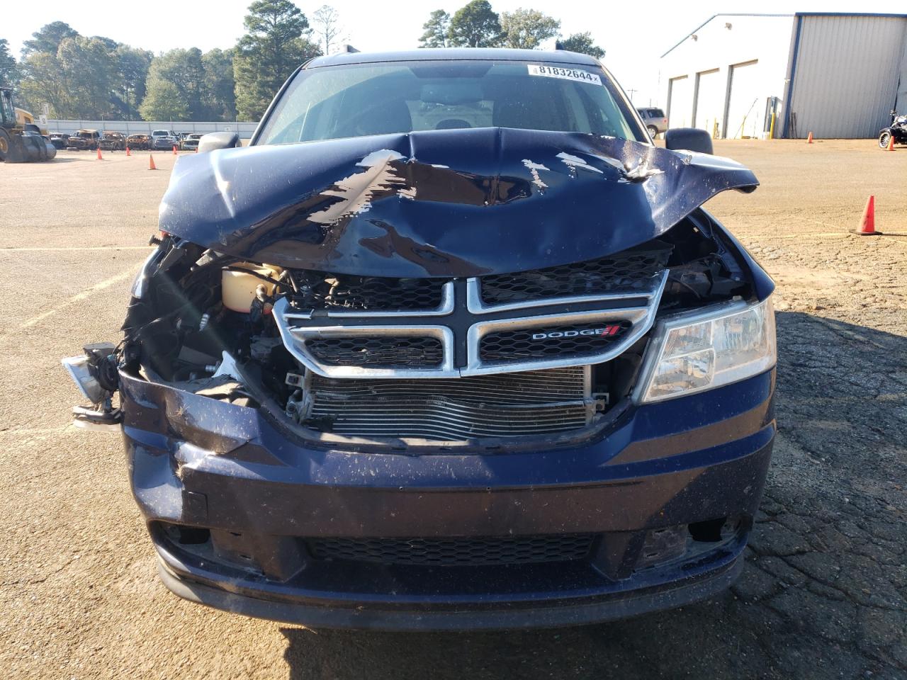2017 Dodge Journey VIN 3C4PDCAB7HT683320 Copart auction photo, undercarriage / front end damage thumbnail 5
