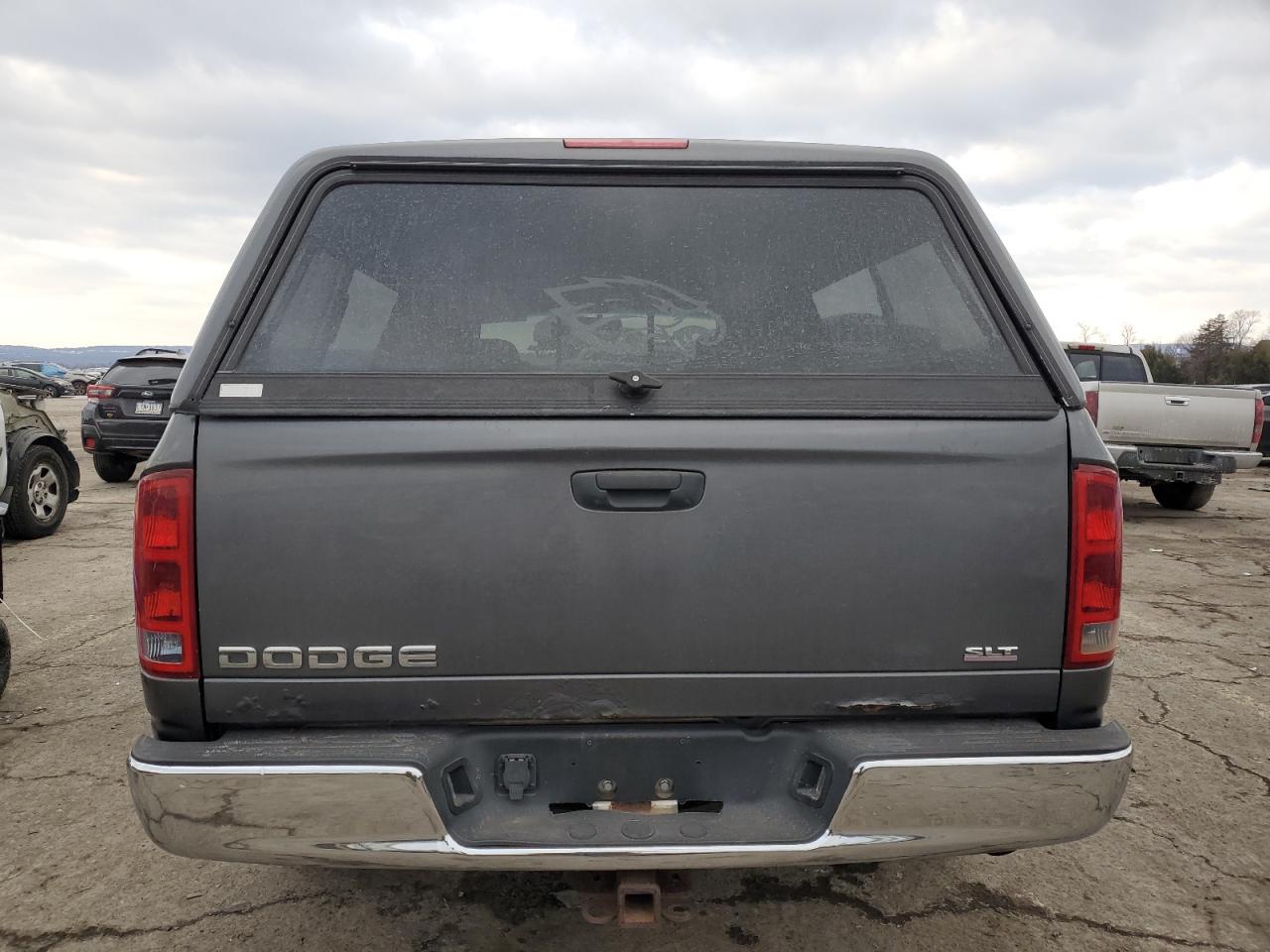 2004 Dodge RAM VIN 1D7HA18N94J287978 Copart auction photo, front end / top/roof damage thumbnail 6