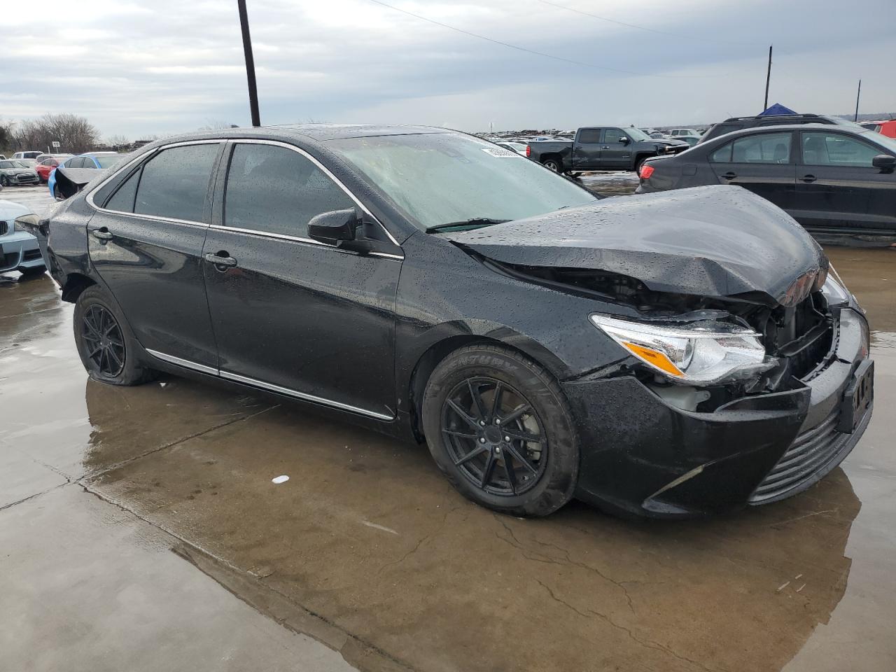 2017 Toyota Camry VIN 4T1BF1FK3HU683138 Copart auction photo, front end / rear end damage thumbnail 4