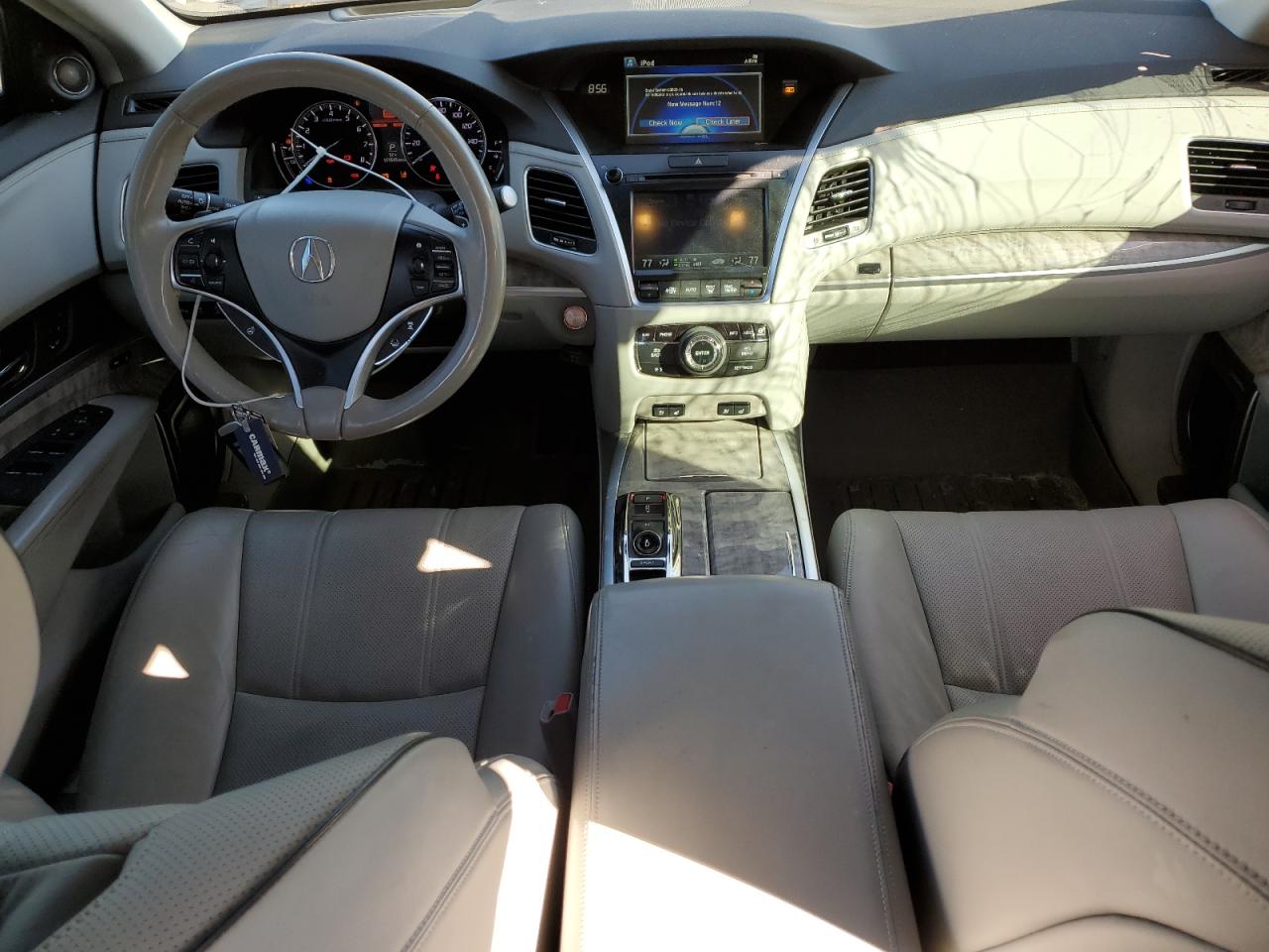 2018 Acura RLX VIN JH4KC2F94JC000597 Copart auction photo, front end / side damage thumbnail 8