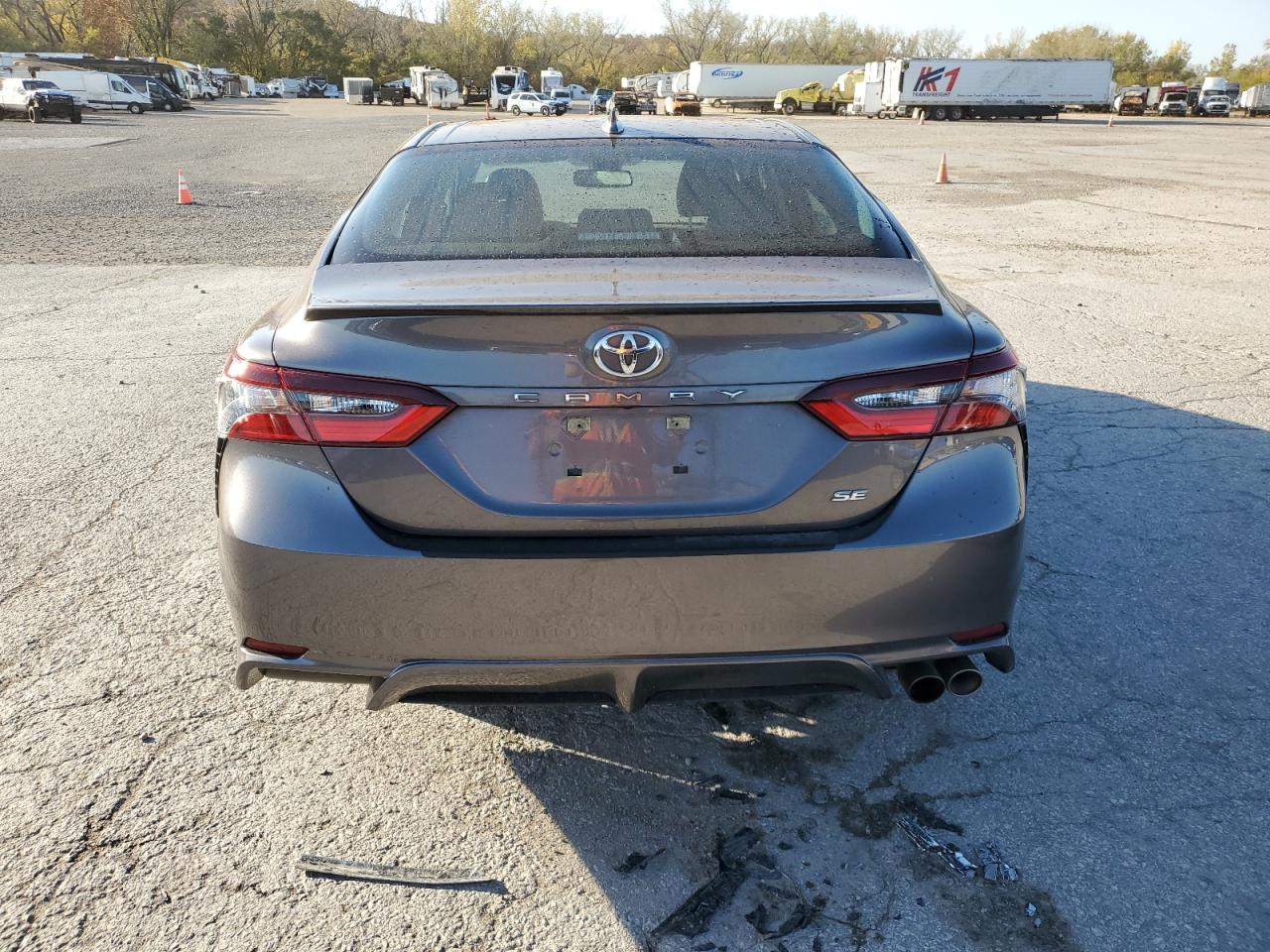2022 Toyota Camry VIN 4T1T11AK2NU706981 Copart auction photo, all over / undercarriage damage thumbnail 6