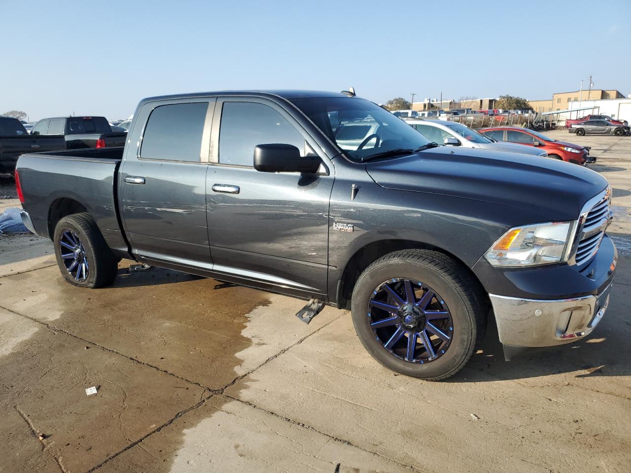 2016 RAM 1500 VIN 3C6RR6LT2GG289031 Copart auction photo, side damage thumbnail 4