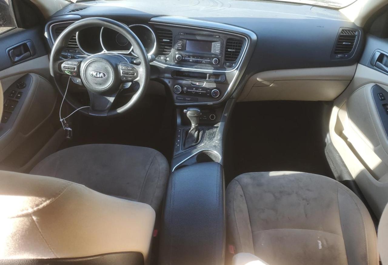 2015 KIA Optima VIN 5XXGM4A70FG440538 Copart auction photo, front end / minor dent/scratches damage thumbnail 8