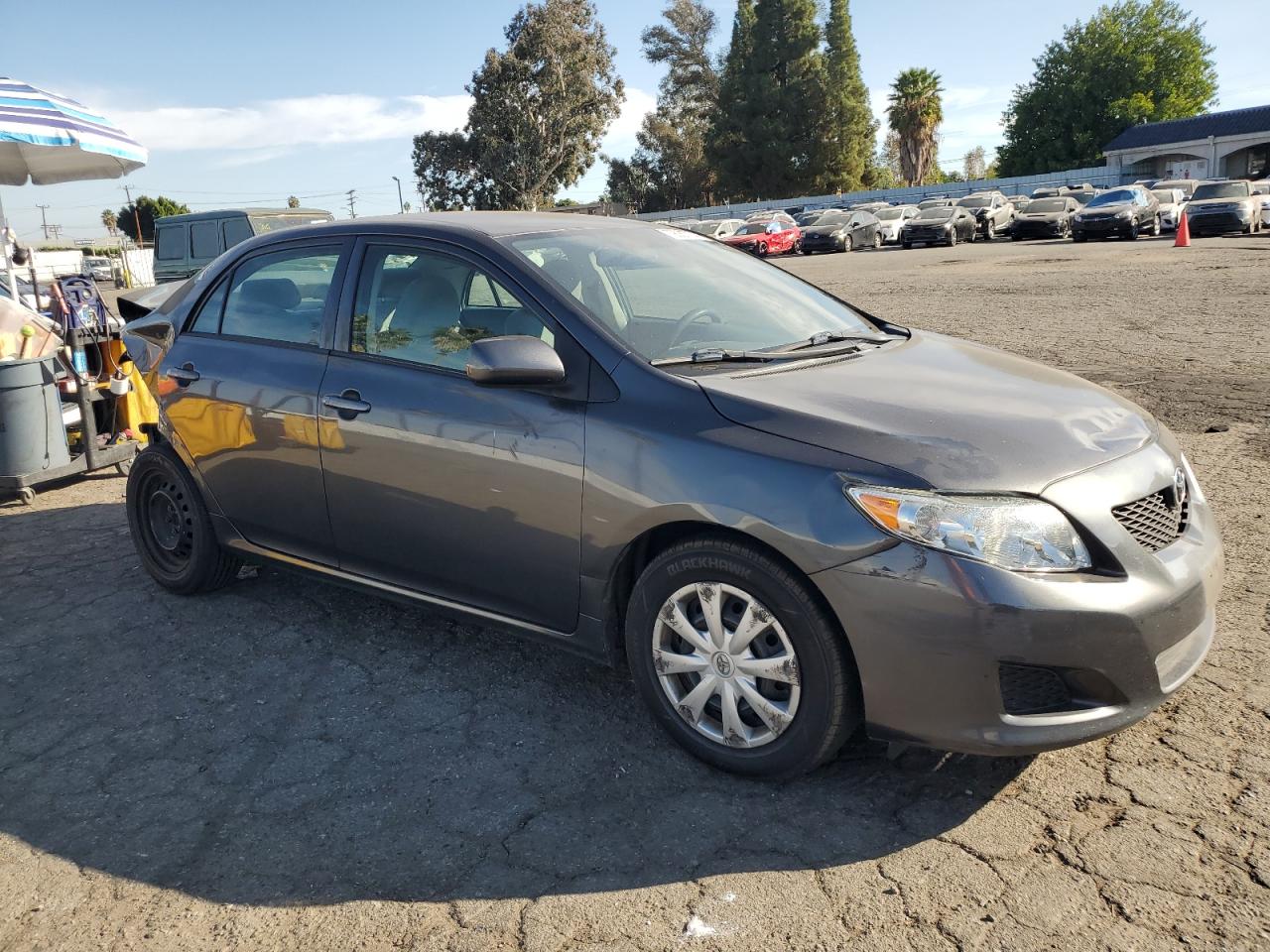 2010 Toyota Corolla VIN 1NXBU4EE6AZ273474 Copart auction photo, rear end / front end damage thumbnail 4