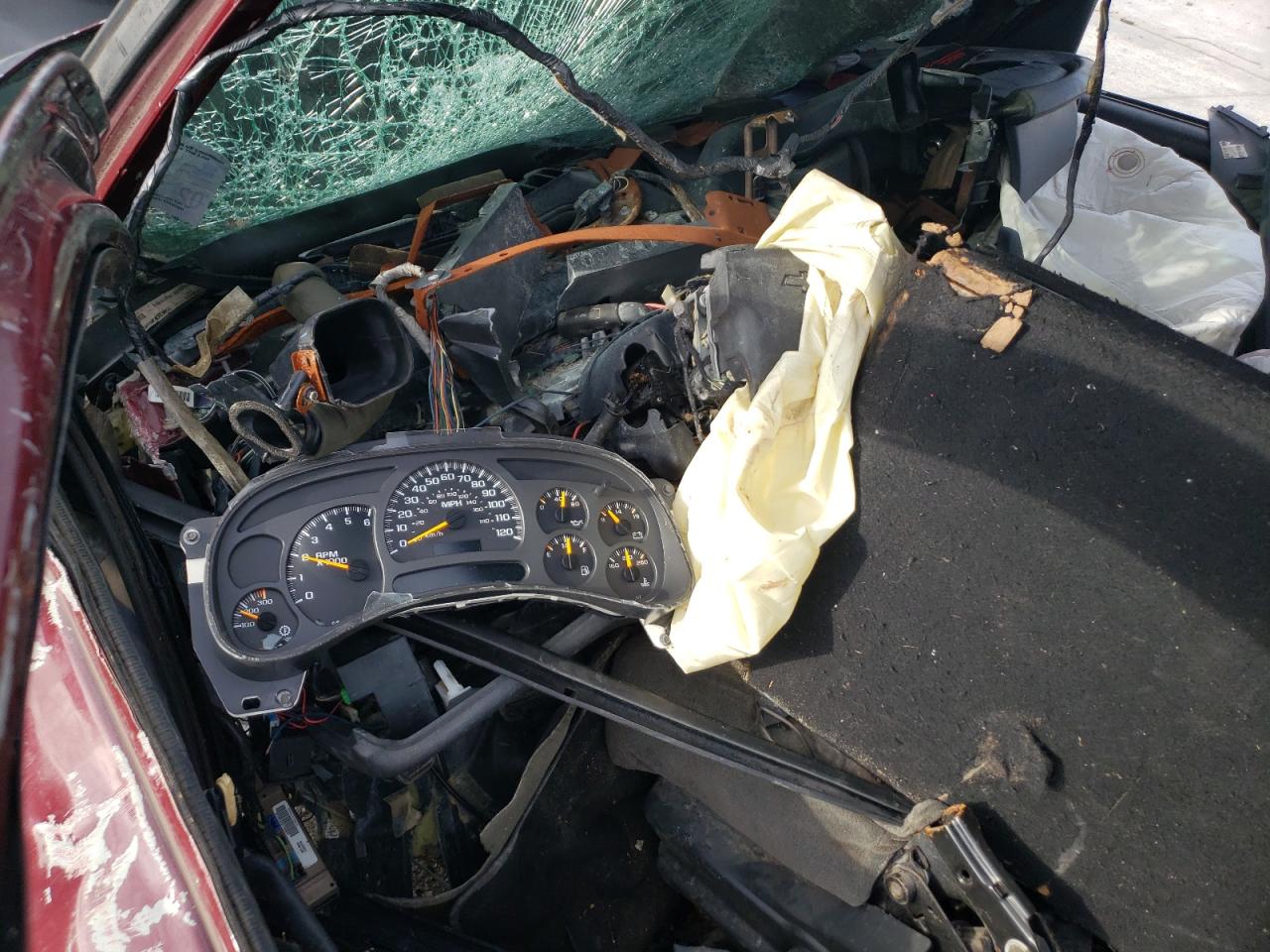 2003 Chevrolet Silverado VIN 1GCGC13UX3F236733 Copart auction photo, all over damage thumbnail 8