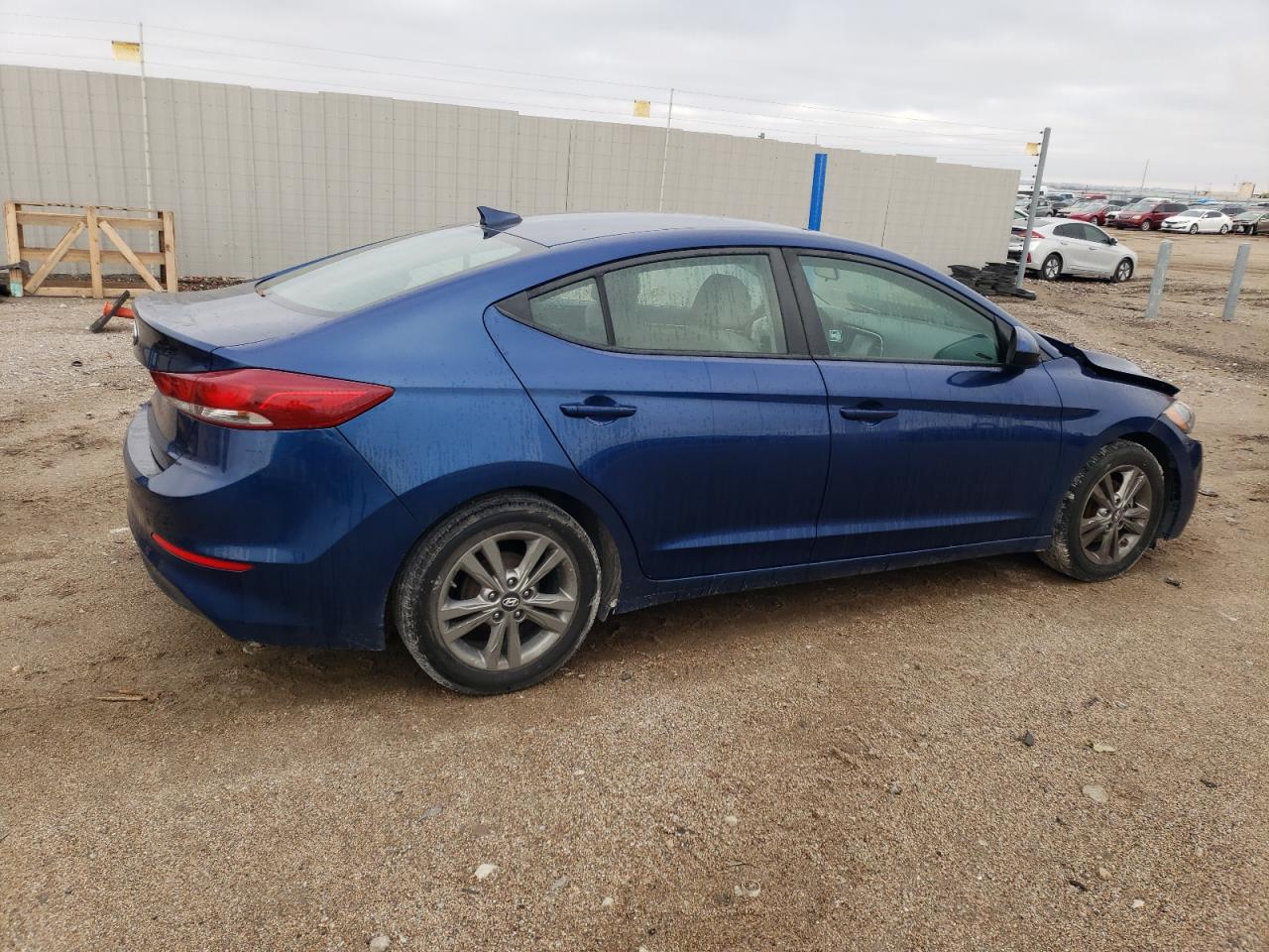 2017 Hyundai Elantra VIN 5NPD84LFXHH044085 Copart auction photo, front end damage thumbnail 3