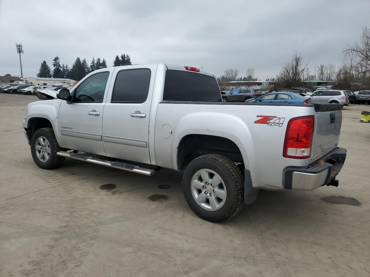 2013 GMC Sierra VIN 3GTP2WE75DG275821 Copart auction photo, front end damage thumbnail 2