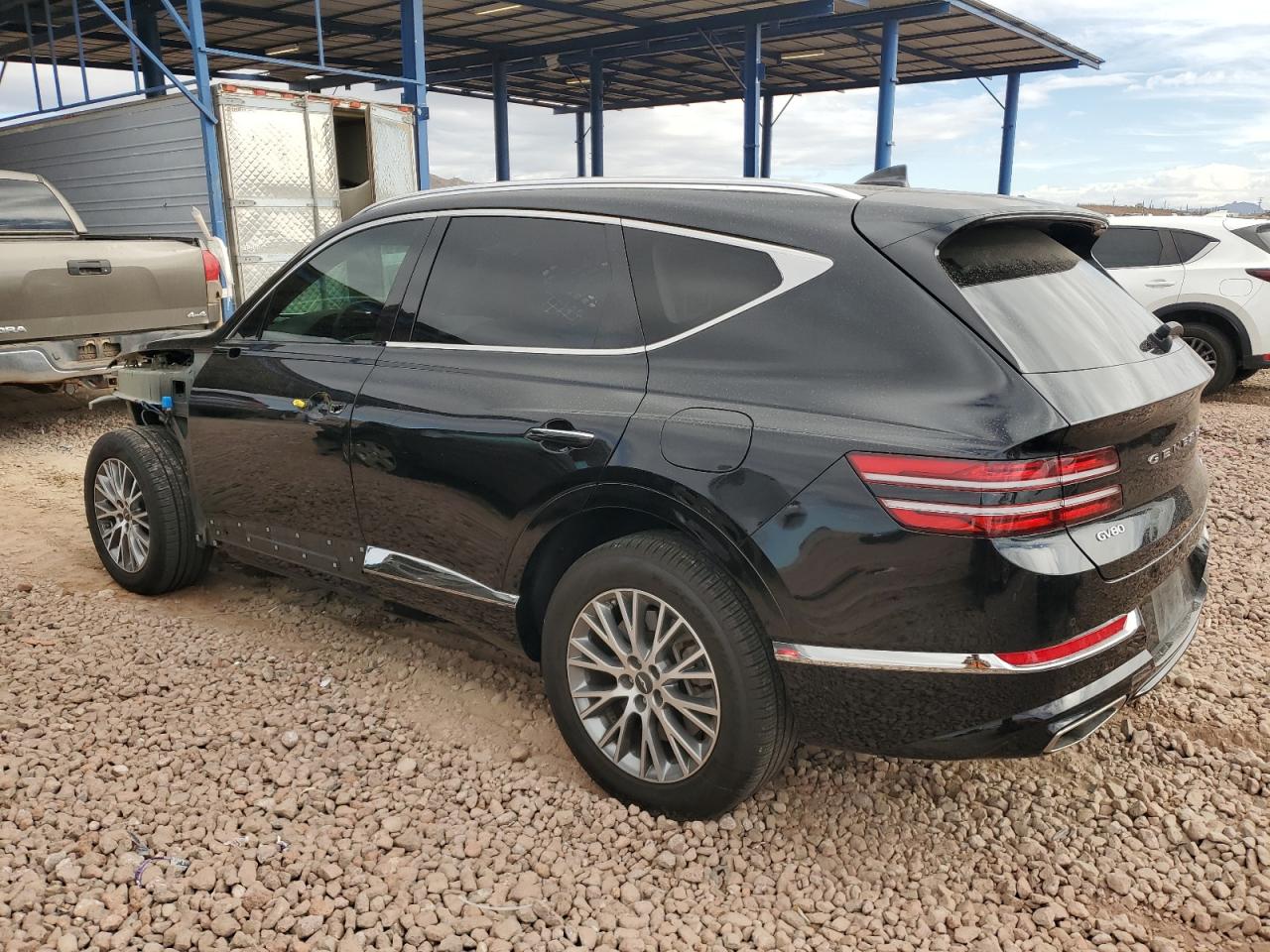 2021 Genesis Gv80 VIN KMUHBDSB8MU041121 Copart auction photo, front end damage thumbnail 2