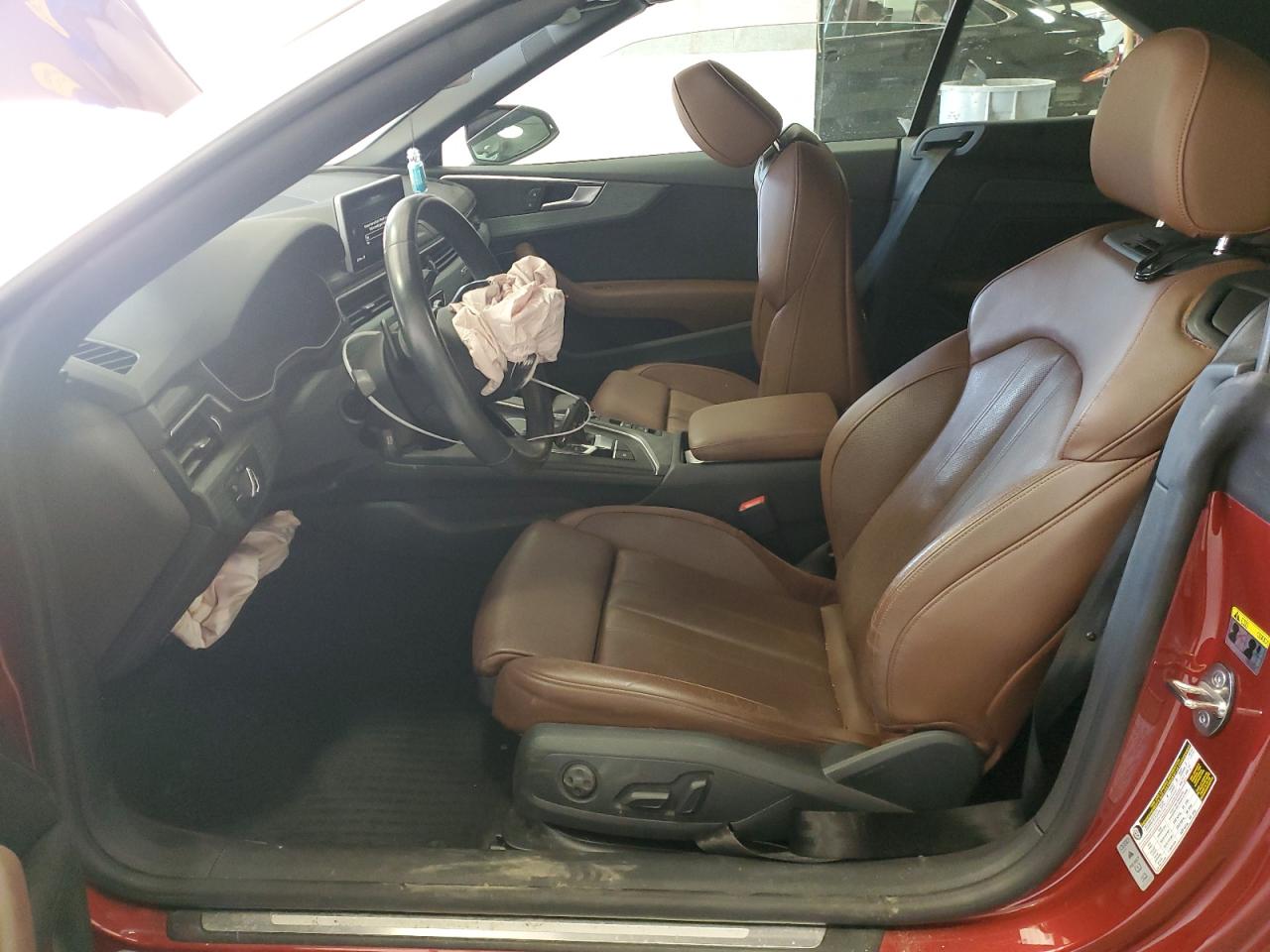 2018 Audi A5 VIN WAUYNGF53JN010331 Copart auction photo, front end / undercarriage damage thumbnail 7