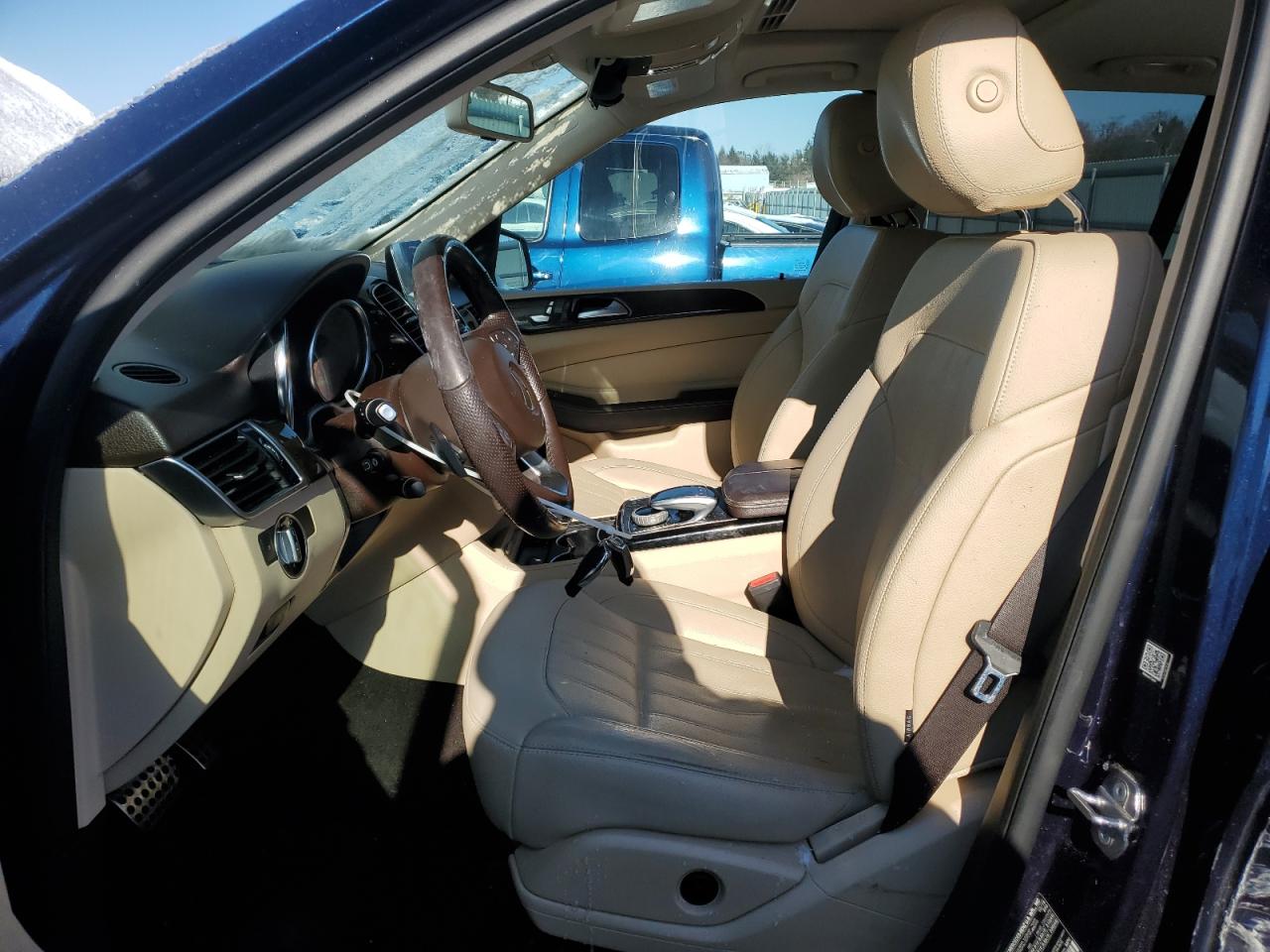 2019 Mercedes-Benz GLE VIN 4JGDA5GBXKB218386 Copart auction photo, side damage thumbnail 7
