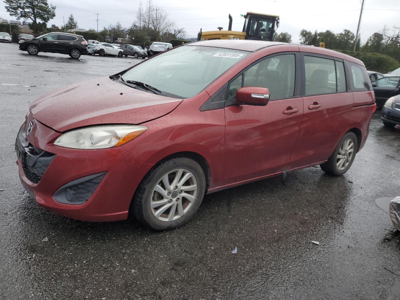 2014 Mazda 5 VIN JM1CW2BL7E0167817 - Copart auction photo