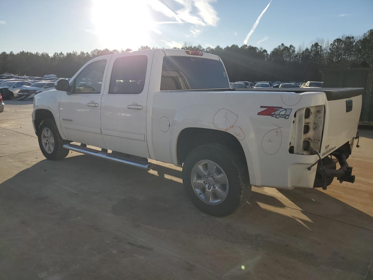 2012 GMC Sierra VIN 3GTP2WE7XCG240738 Copart auction photo, all over damage thumbnail 2