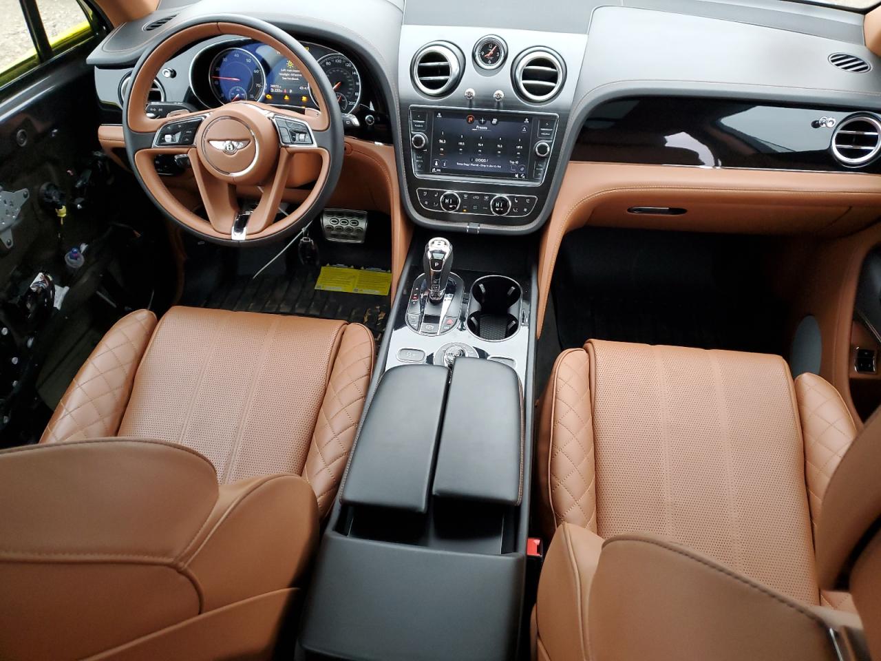 2019 Bentley Bentayga VIN SJAAM2ZV3KC027120 Copart auction photo, front end / side damage thumbnail 8