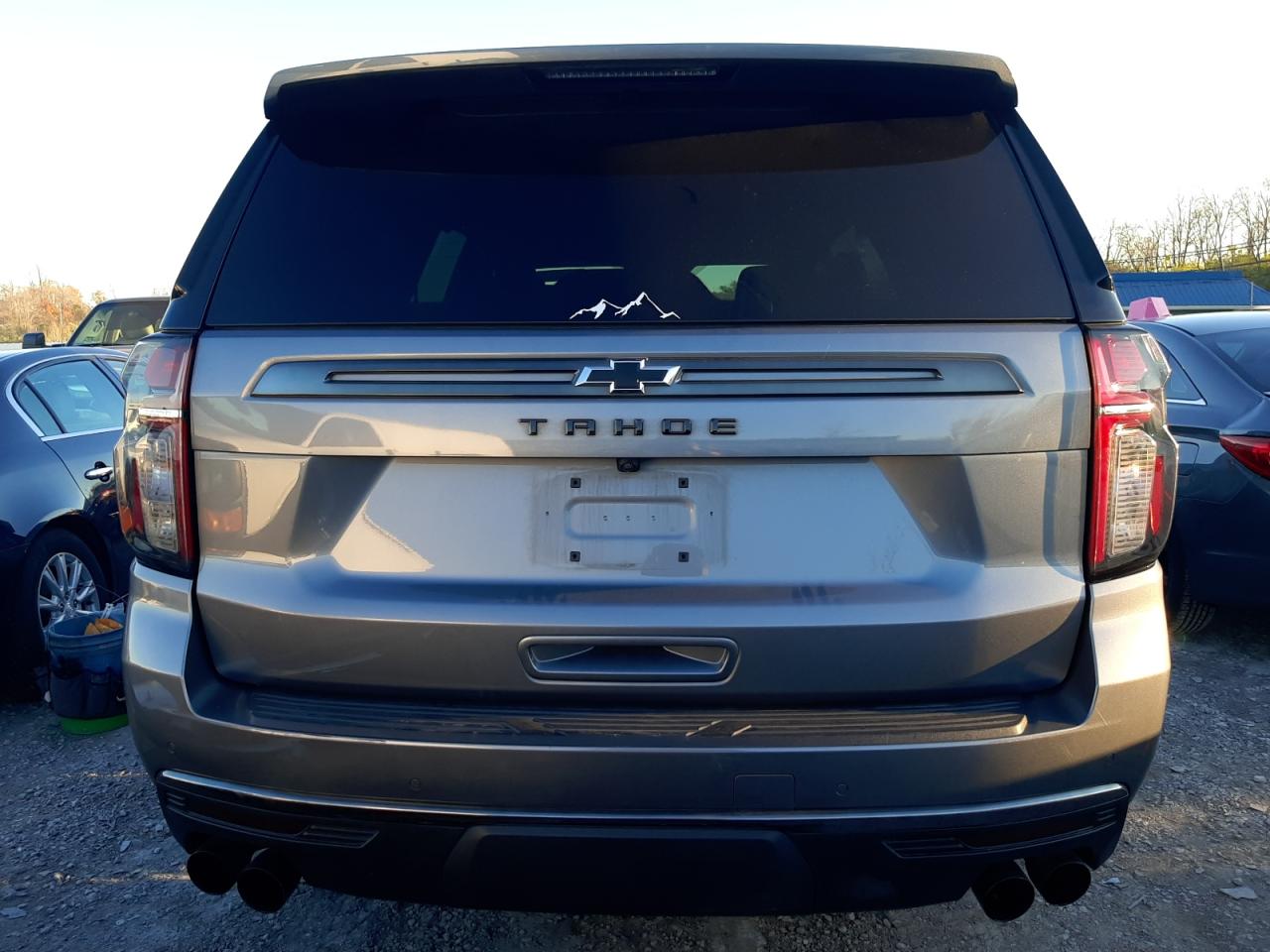 2022 Chevrolet Tahoe VIN 1GNSKPKL9NR226521 Copart auction photo, front end damage thumbnail 6