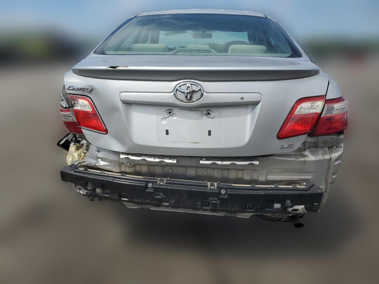 2007 Toyota Camry VIN 4T1BE46K27U507216 Copart auction photo, rear end / minor dent/scratches damage thumbnail 6