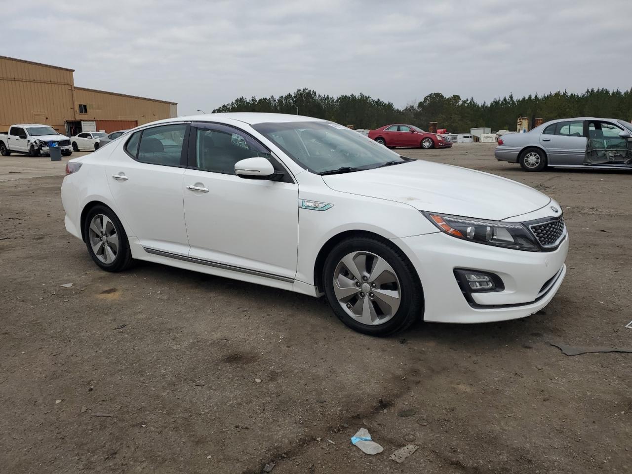 2015 KIA Optima VIN KNAGN4AD9F5091738 Copart auction photo, normal wear damage thumbnail 4