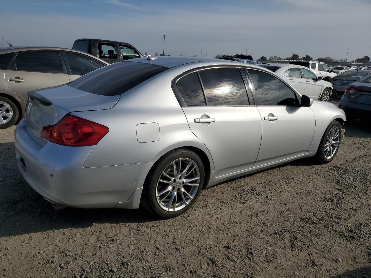 2010 Infiniti G VIN JN1CV6AP9AM200529 Copart auction photo, front end damage thumbnail 3