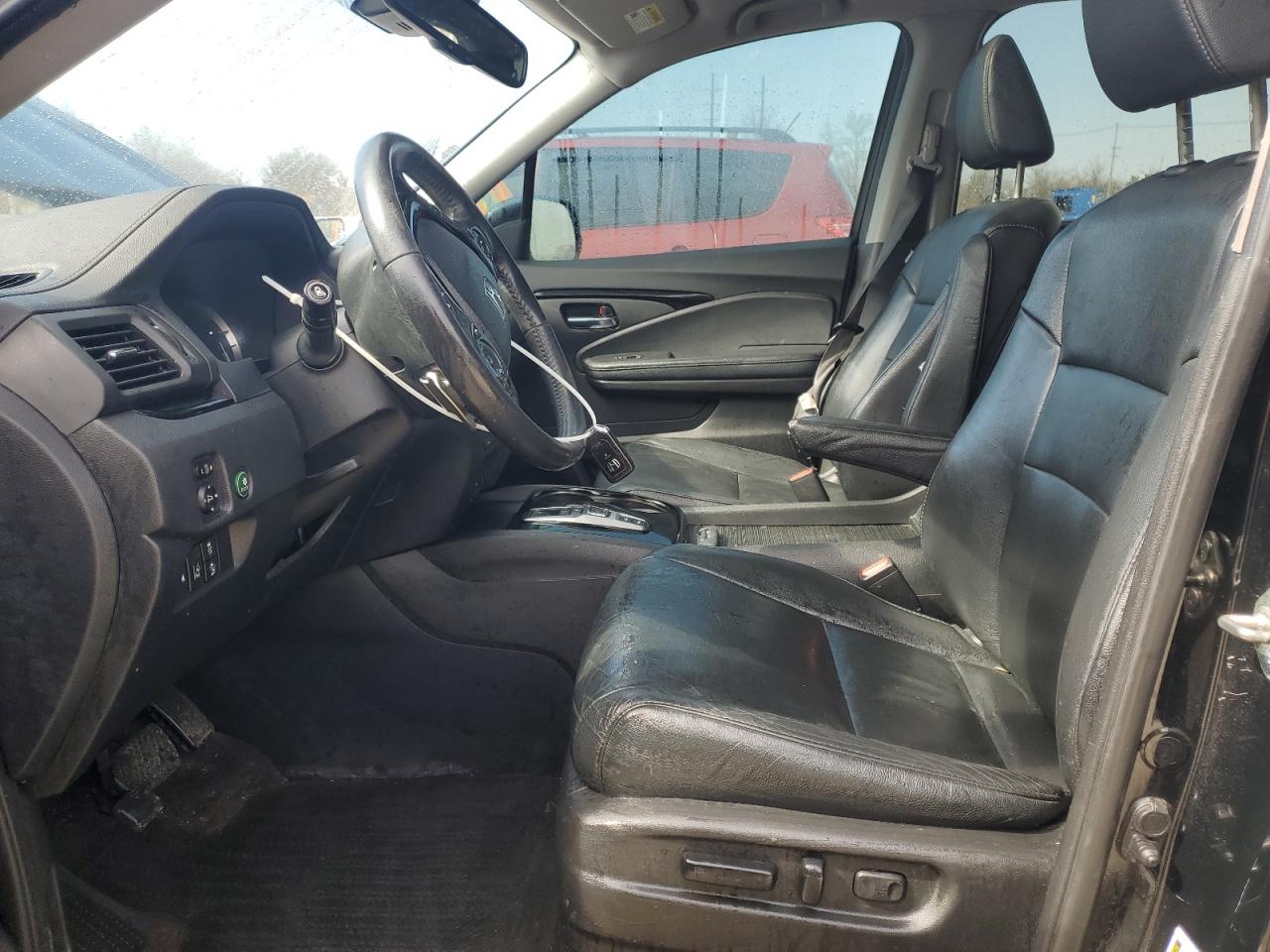 2017 Honda Pilot VIN 5FNYF6H92HB016186 Copart auction photo, front end / side damage thumbnail 7