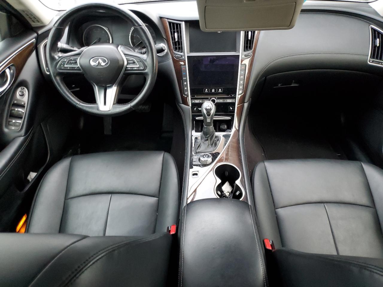 2018 Infiniti Q50 VIN JN1EV7AR8JM432863 Copart auction photo, vandalism damage thumbnail 8