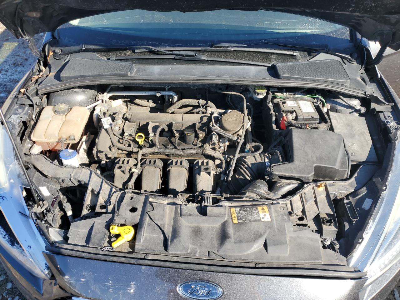2016 Ford Focus VIN 1FADP3K2XGL290209 Copart auction photo, all over damage thumbnail 13