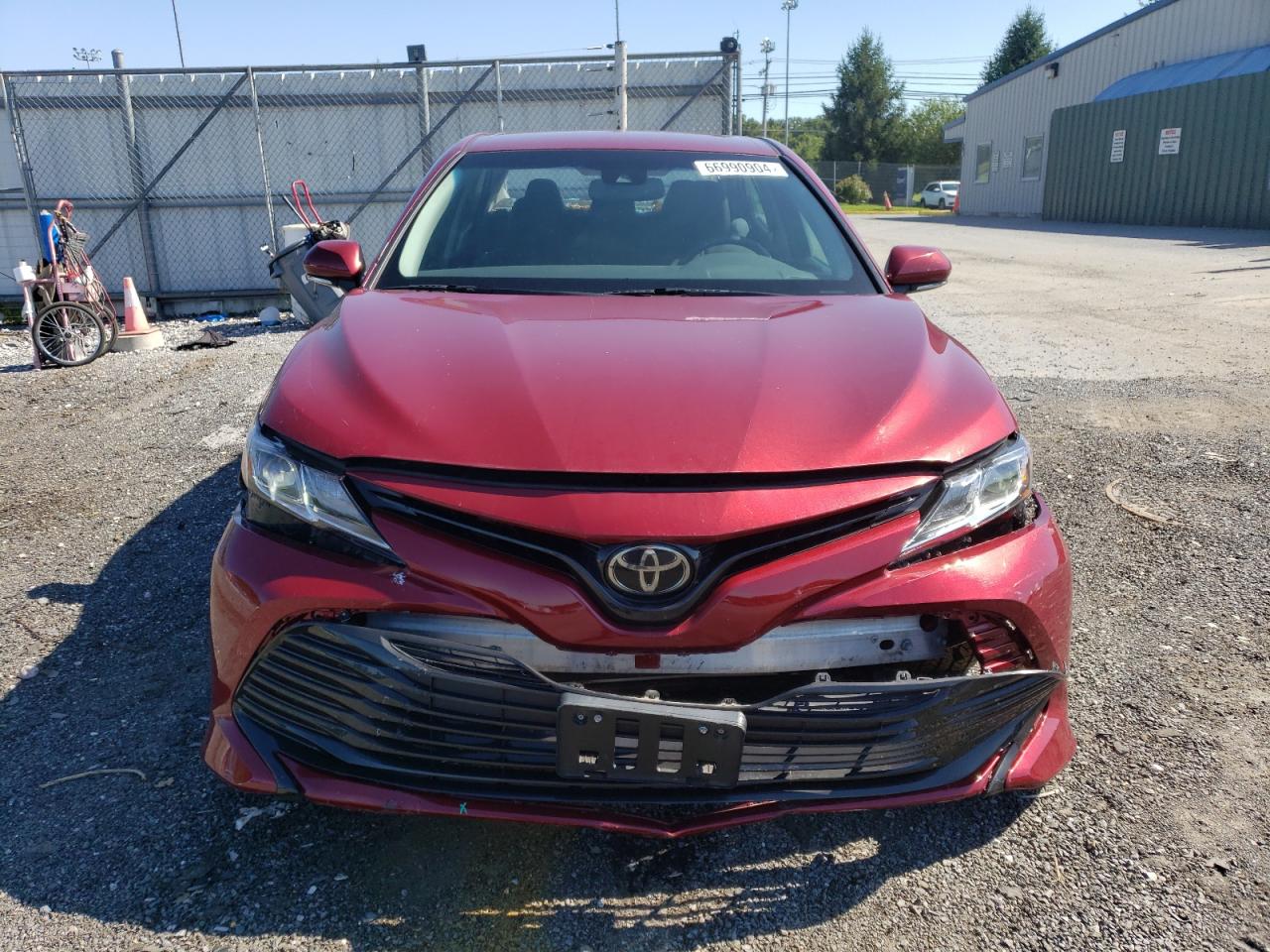 2018 Toyota Camry VIN 4T1B11HK5JU563567 Copart auction photo, all over damage thumbnail 5