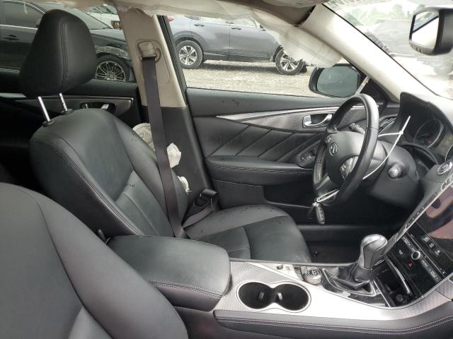 2017 Infiniti Q50 VIN JN1EV7AR0HM838405 Copart auction photo, side / front end damage thumbnail 7