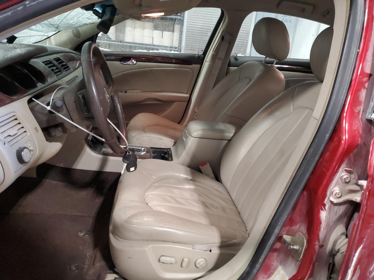 2009 Buick Lucerne VIN 1G4HD57M19U147894 Copart auction photo, all over damage thumbnail 7