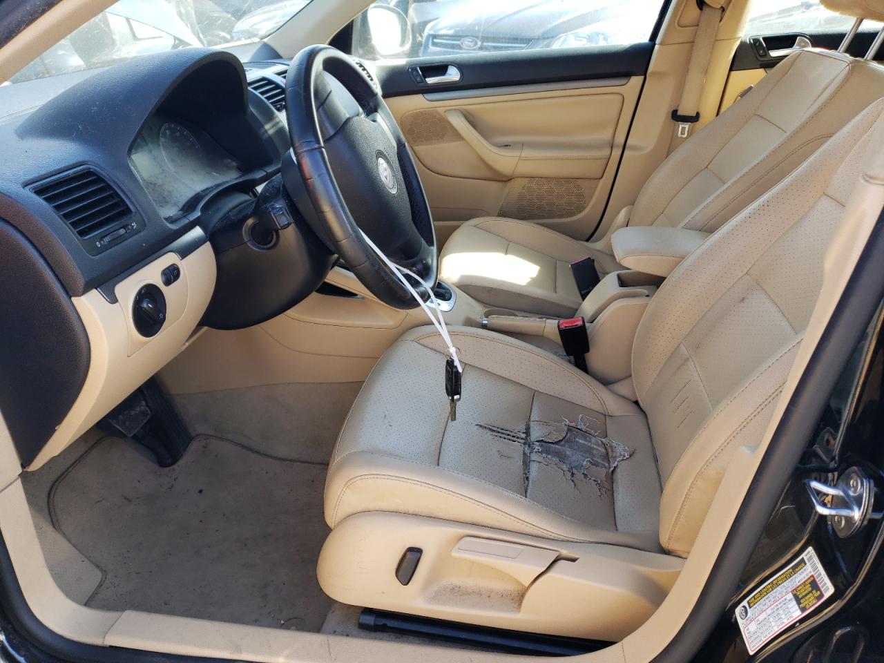 2008 Volkswagen Jetta VIN 3VWRZ71K18M170699 Copart auction photo, all over damage thumbnail 7