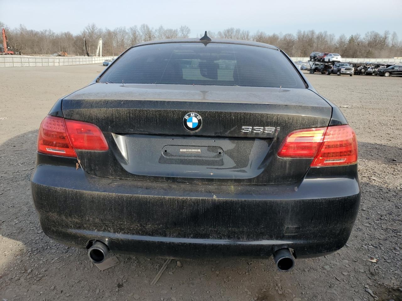 2011 BMW 3er VIN WBAKF9C54BE261816 Copart auction photo, top/roof damage thumbnail 6