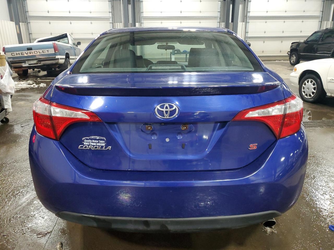 2014 Toyota Corolla VIN 5YFBURHE0EP005844 Copart auction photo, front end damage thumbnail 6