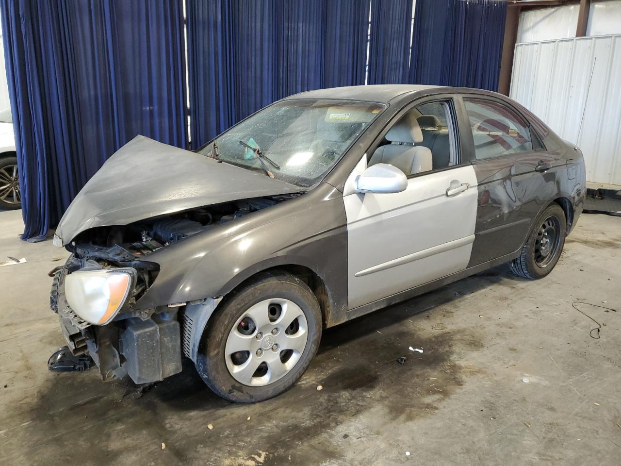 2006 KIA Spectra VIN KNAFE121665298196