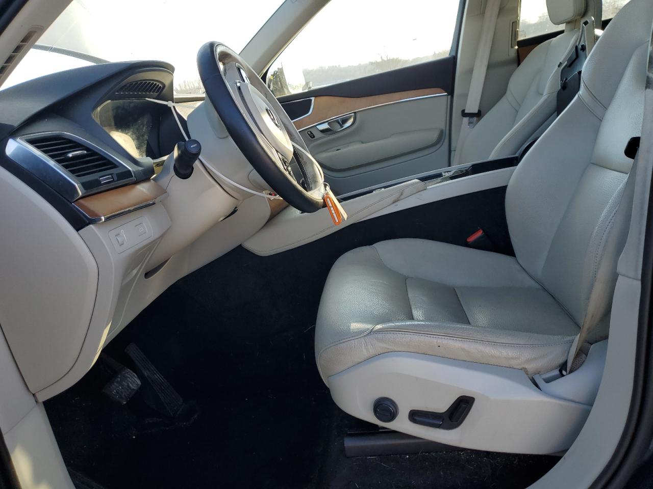 2021 Volvo XC90 VIN YV4A22PK9M1751726 Copart auction photo, front end damage thumbnail 7