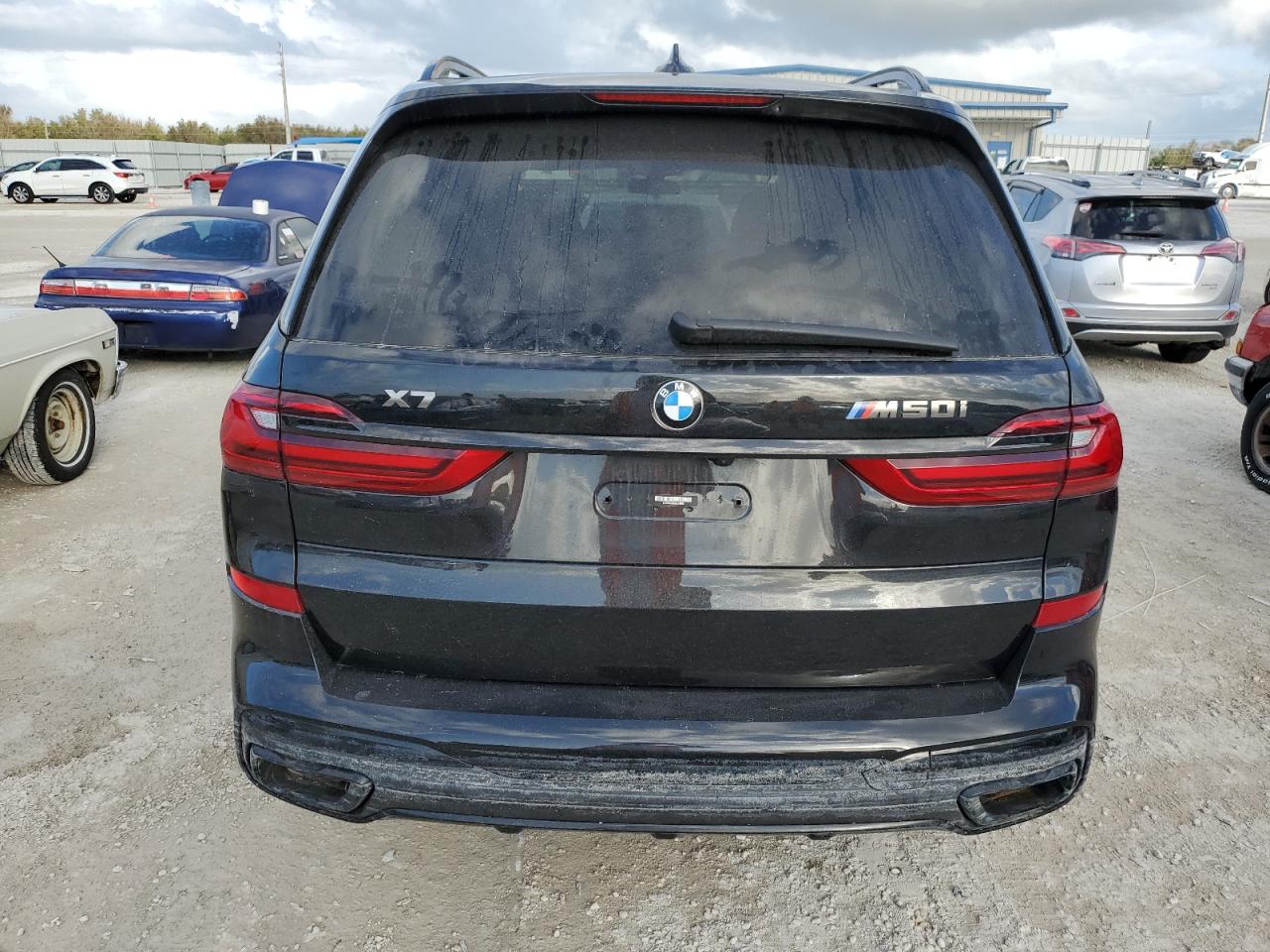 2022 BMW X7 VIN 5UXCX6C03N9L18686 Copart auction photo, water/flood damage thumbnail 6