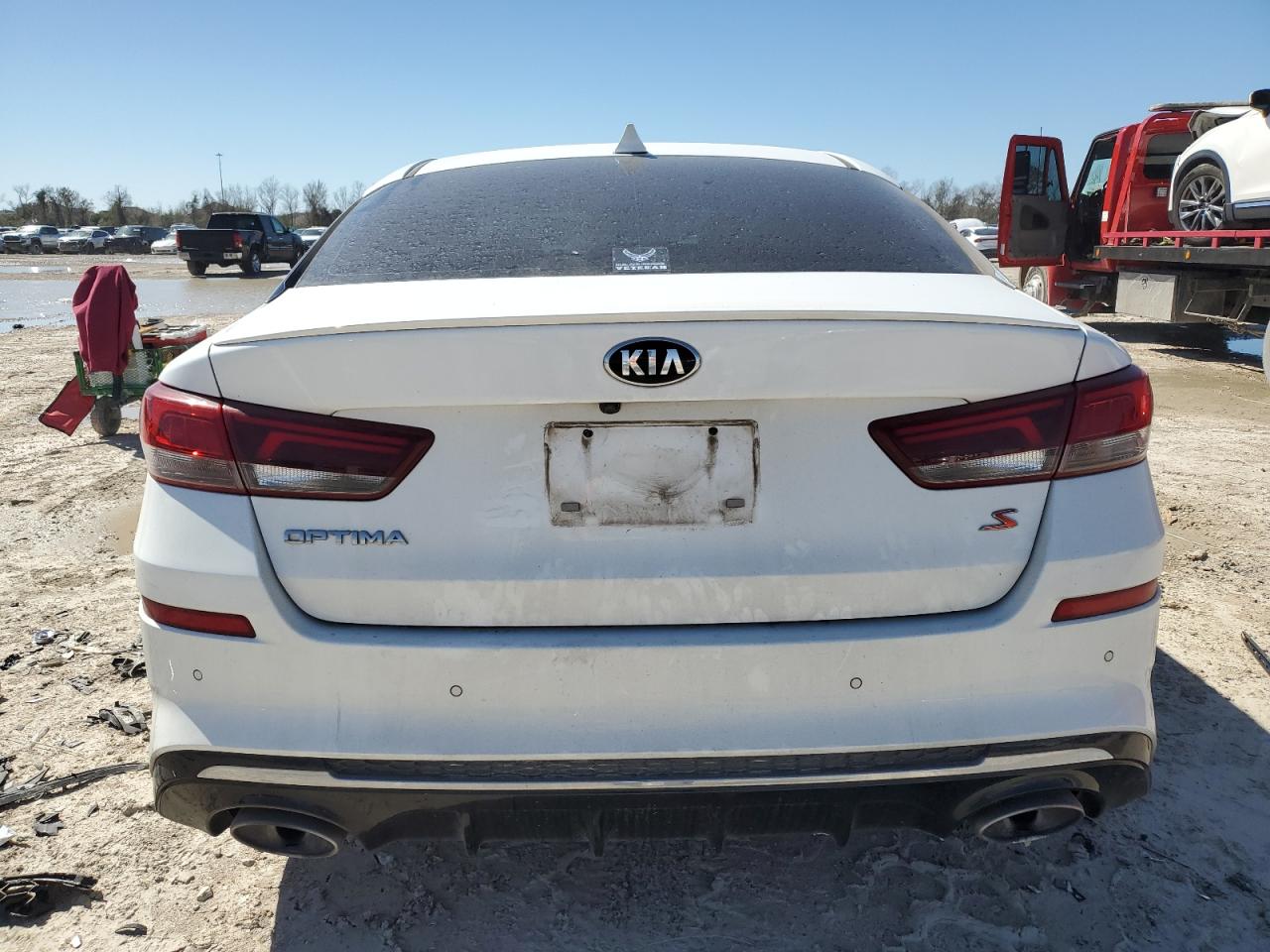 2019 KIA Optima VIN 5XXGT4L36KG316765 Copart auction photo, front end / minor dent/scratches damage thumbnail 6