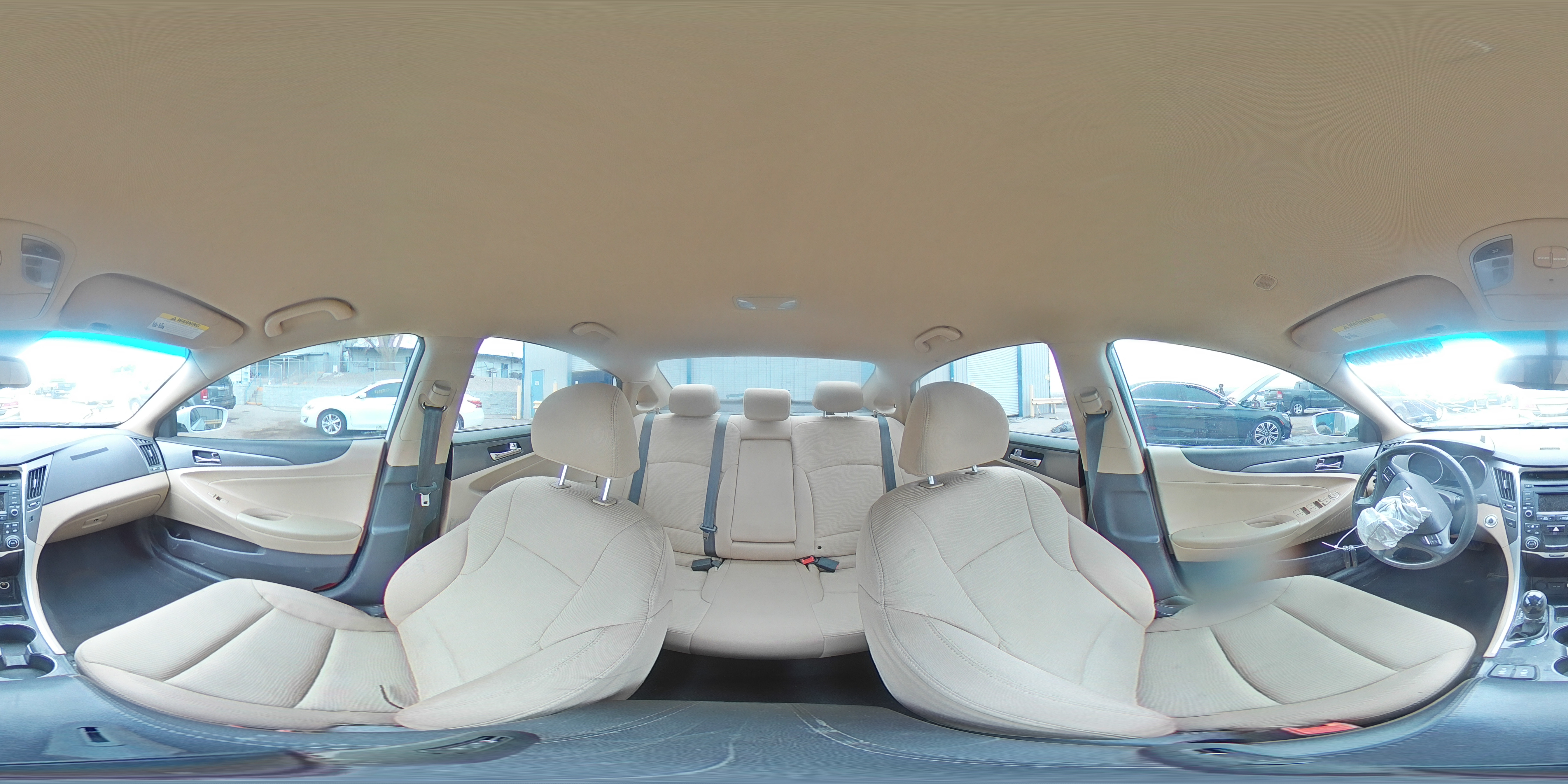 2015 Hyundai Sonata VIN KMHEC4A42FA128664 Copart auction photo, front end damage thumbnail 15