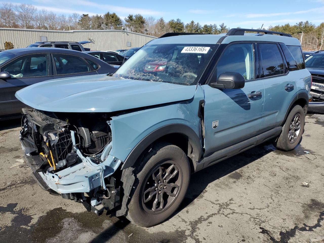 2022 Ford Bronco VIN 3FMCR9B68NRE19516