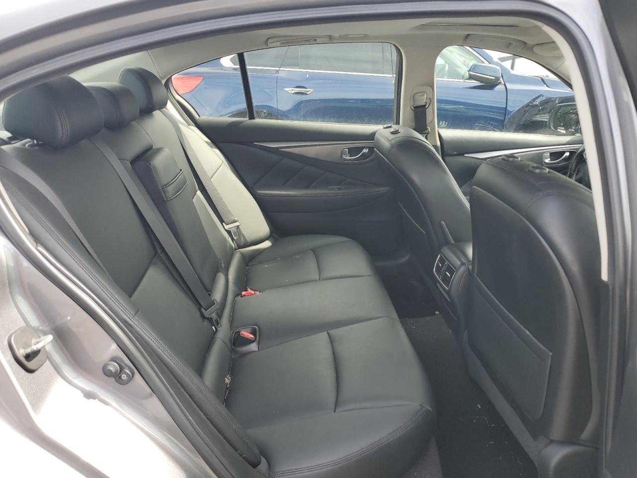 2015 Infiniti Q50 VIN JN1BV7AR8FM408122 Copart auction photo, side damage thumbnail 10