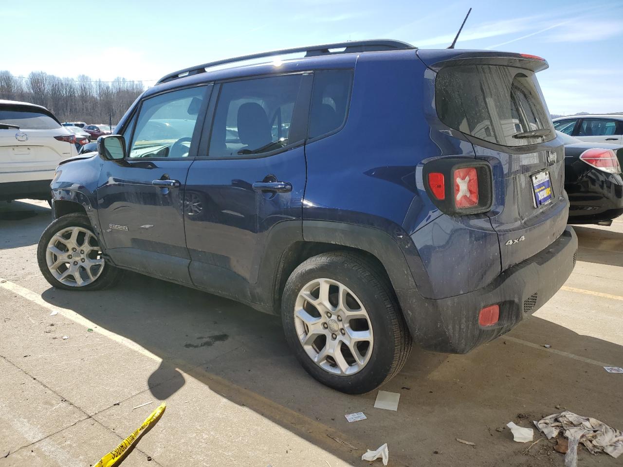 2017 Jeep Renegade VIN ZACCJBBB6HPG45309 Copart auction photo, front end damage thumbnail 2