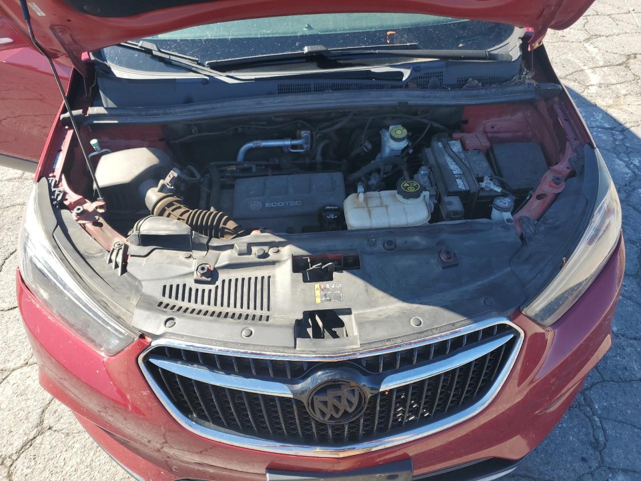 2017 Buick Encore VIN KL4CJASB1HB139756 Copart auction photo, front end damage thumbnail 13